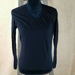 Vince. women's loose knit sweater black XS/TP